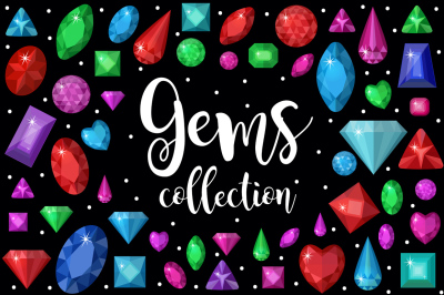 Gems collection + Bonus gems line
