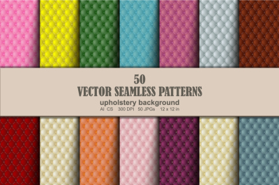 Upholstery Seamless Pattern