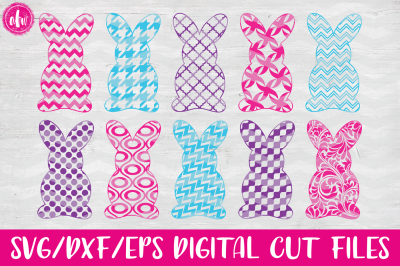 Pattern Bunny - SVG, DXF, EPS Cut Files