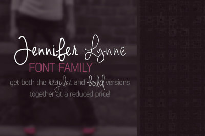Jennifer Lynne Font Family