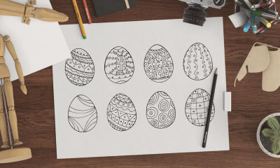 Easter eggs collection + patterns.