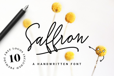 Saffron Handwritten Font