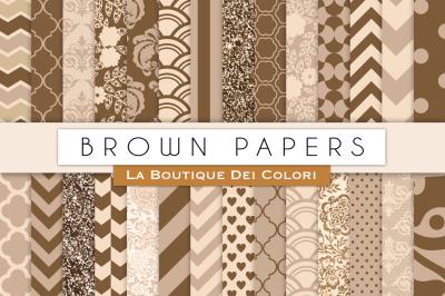 Brown Digital Paper
