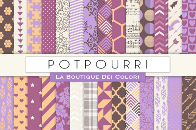 Potpourri Digital Papers