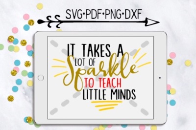 It Takes A Lot Of Sparkle To Teach Little Minds Cutting Design