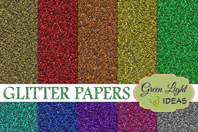 Rainbow Glitter Textures