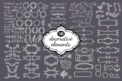 140 Decorative elements