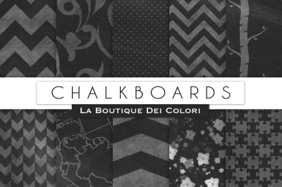 Chalkboard Digital Papers