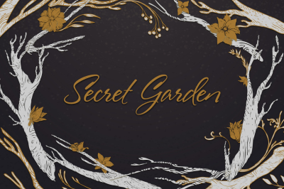 Secret garden - floral collection.
