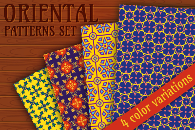 Oriental patterns collection