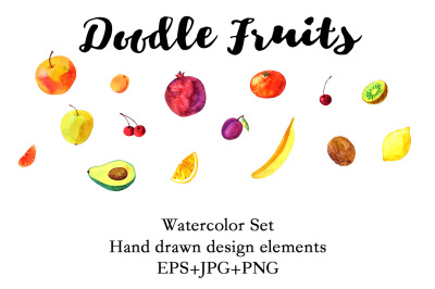 Doodle Fruits