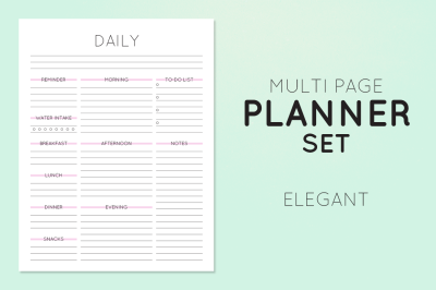 Planner Set - Elegant