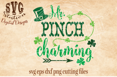 Mr. PINCH Charming / SVG DXF PNG EPS Cutting File Silhouette Cricut