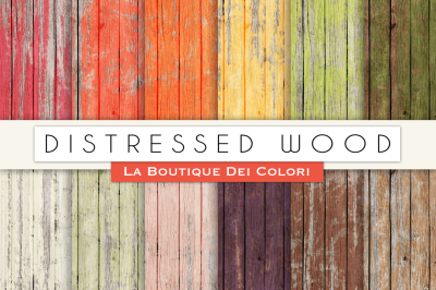 Distressed Wood Digital Papers