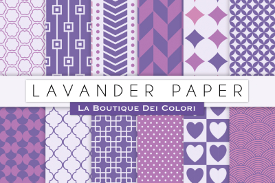 Lavander Digital Papers