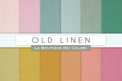 Old Linen Digital Papers