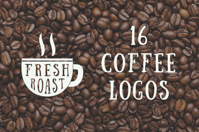 16 coffee emblems