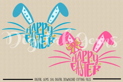 Easter Bunny SVG / DXF / EPS / PNG Files 
