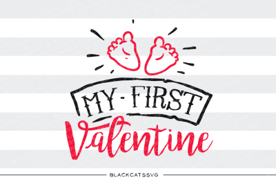 My first Valentine SVG