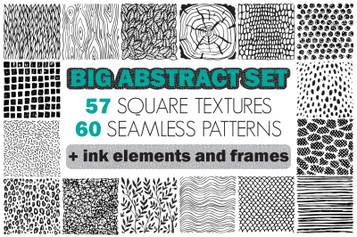 Big abstract textures set