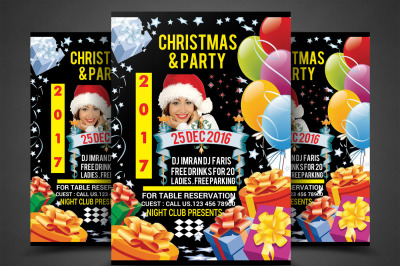 Christmas & party Flyer