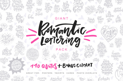 Valentine's Day Lettering Pack