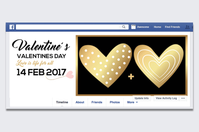 Valentine Facebook Timeline Cover