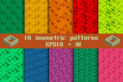 10 isometric patterns
