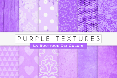 Purple Texture Digital Papers