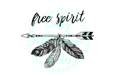 Free Spirit SVG * Tribal Arrow SVG * Feathers SVG * Tribal Bohemian SVG * Arrow SVG * Inspirational SVG * Tribal Boho SVG * Boho SVG * Bohemian SVG *