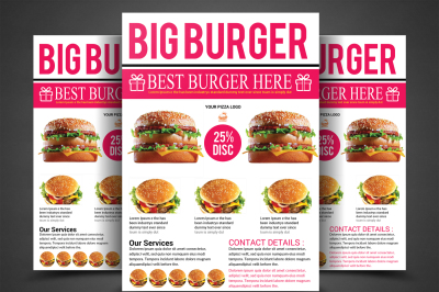 Big Burger Flyer