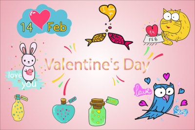 cute drawings and patterns.14 FEB