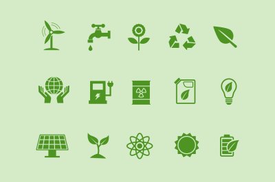 15 Ecology Icons