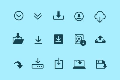 15 Download Icons