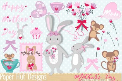 Mother&#039;s Day Cute Clipart
