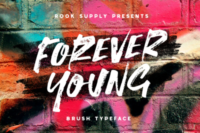 Forever Young Brush Font