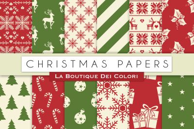 Christmas Digital Papers