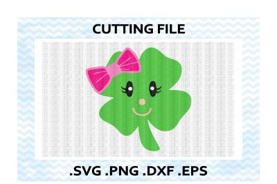Lucky Lady Clover Cutting Files