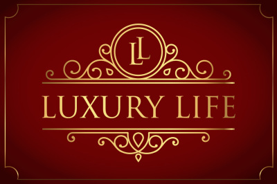 vintage luxury logo