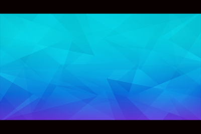 Abstract geometric polygonal blue background 