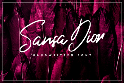 Sansa Dior Font