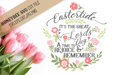 Eastertide The Great Lords Day cut file