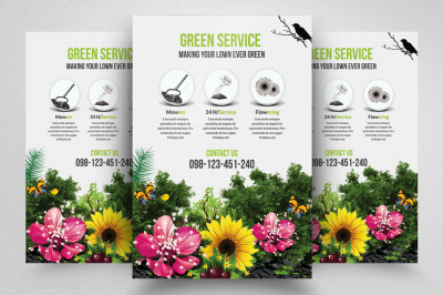 Garden Services Flyer Template 