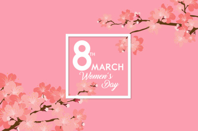 Spring holiday 8 march womens day