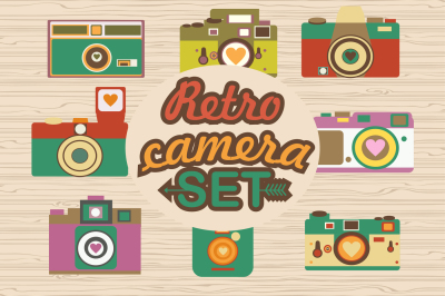 Retro camera set