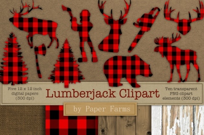 Lumberjack clipart 