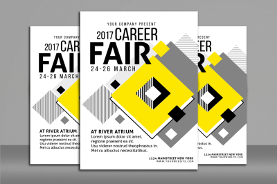 Career Fair Flyer Poster