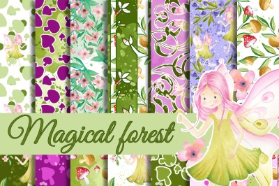 Forest fairy papers