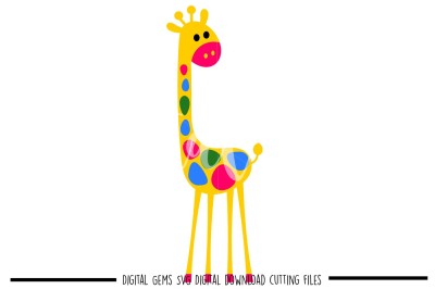 Giraffe SVG / DXF / EPS Files
