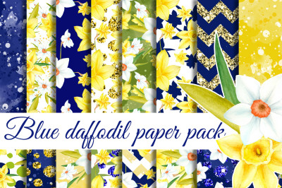 Spring Daffodil paper